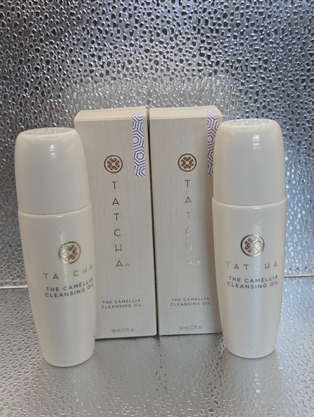 FLASH SALE 2 PK Tatcha The Camellia Cleansing Oil 50ml 1.7oz Ends Tuesday